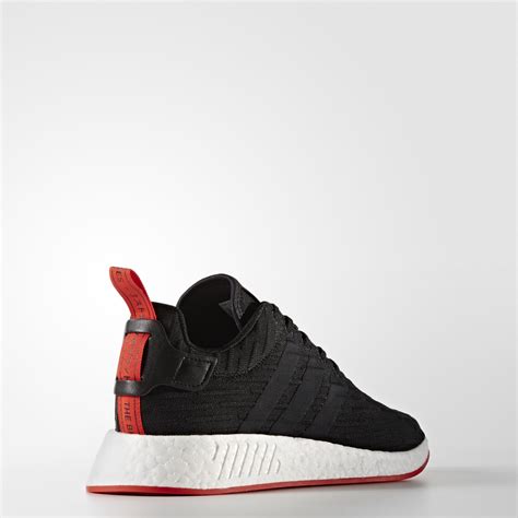 adidas nmd r2 herren schwarz rot